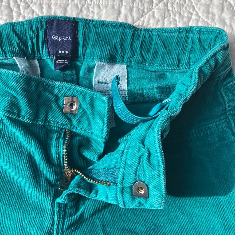 Gap green corduroy pants